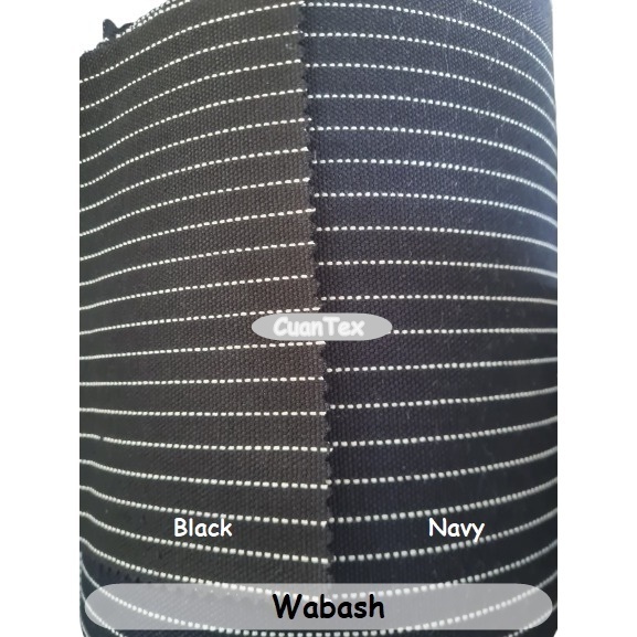 Kain Wabash Bahan Jeans Wabash Denim Wabash Jeans Salur Wabash Stripe Wabas