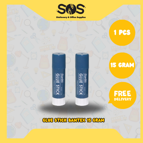 

Bantex Glue Stick BH6201 Biru - 15gr 1 pcs