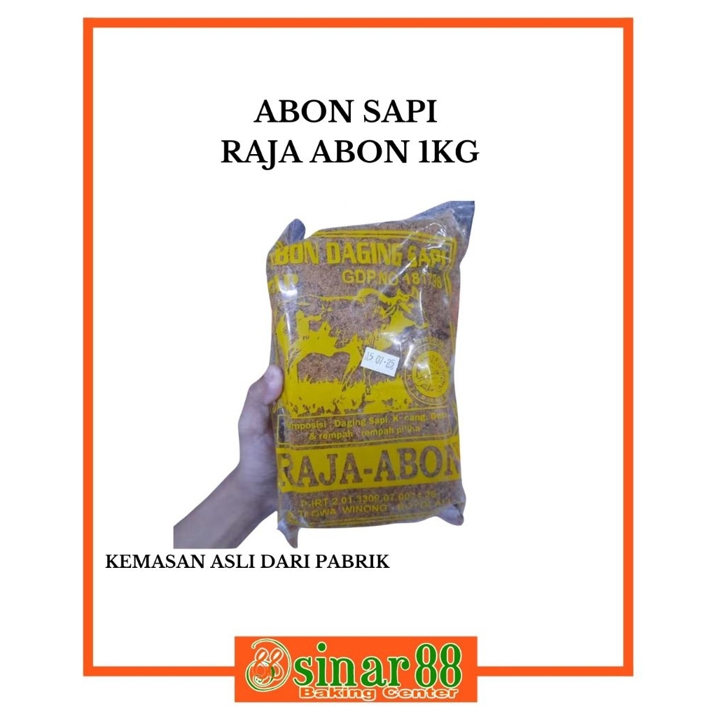 

ABON SAPI RAJA ABON 1KG