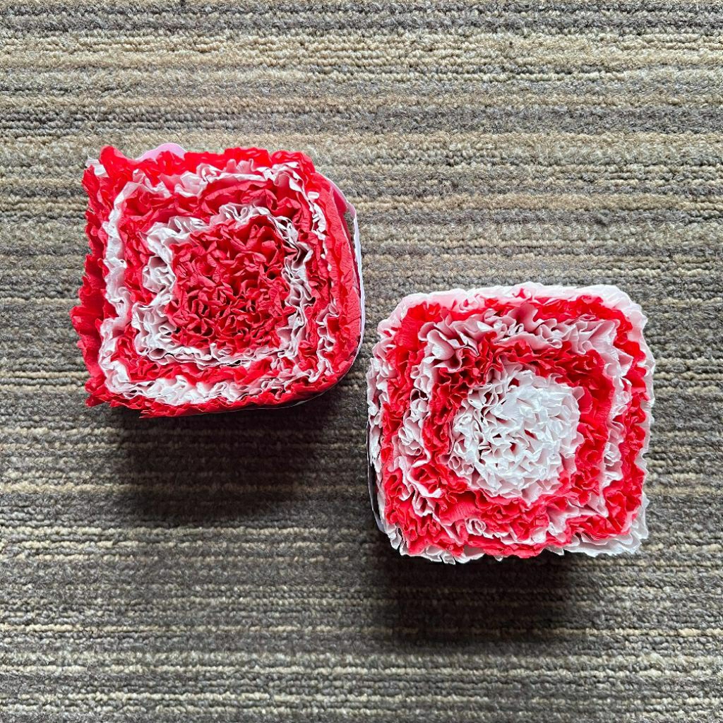 

Kertas Krep Jahit ( merah putih )