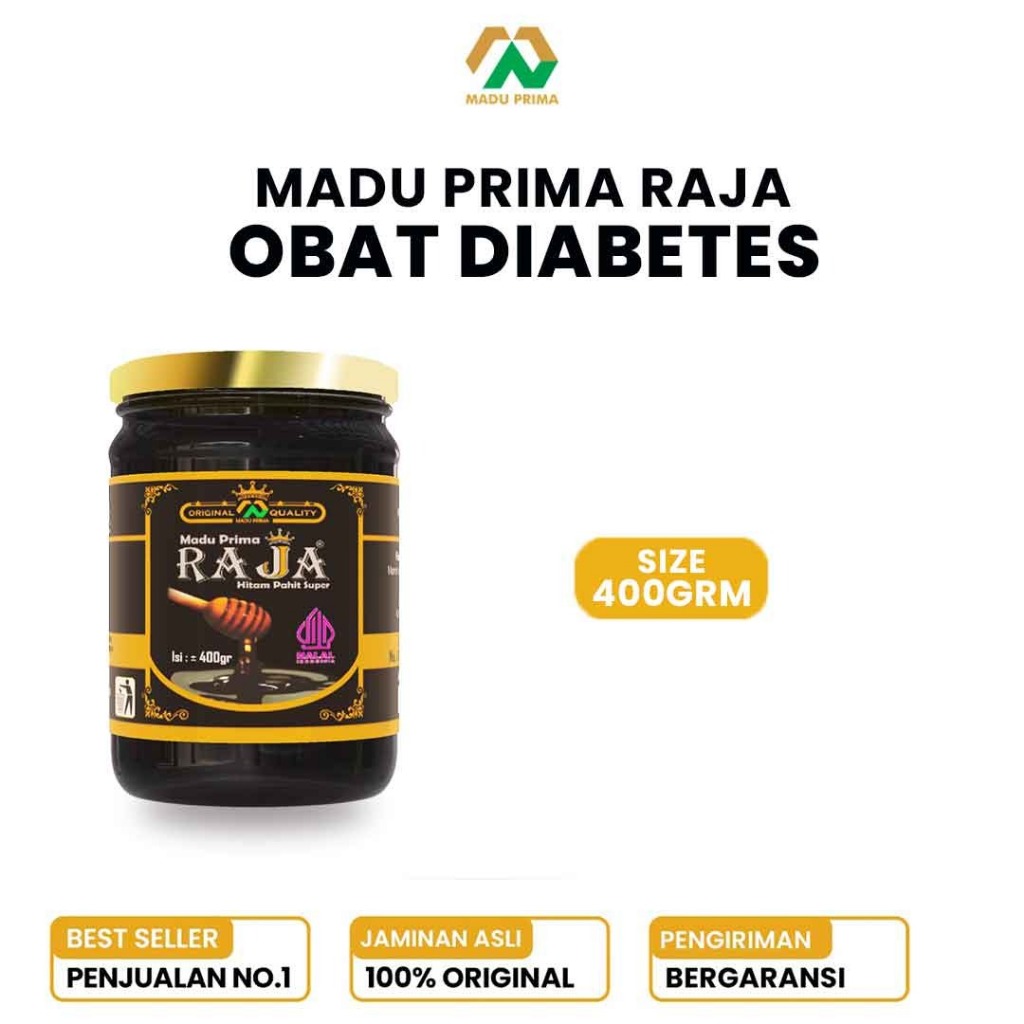 

Madu Prima Raja Hitam Pahit Super Efektif Tambah Stamina 400gram