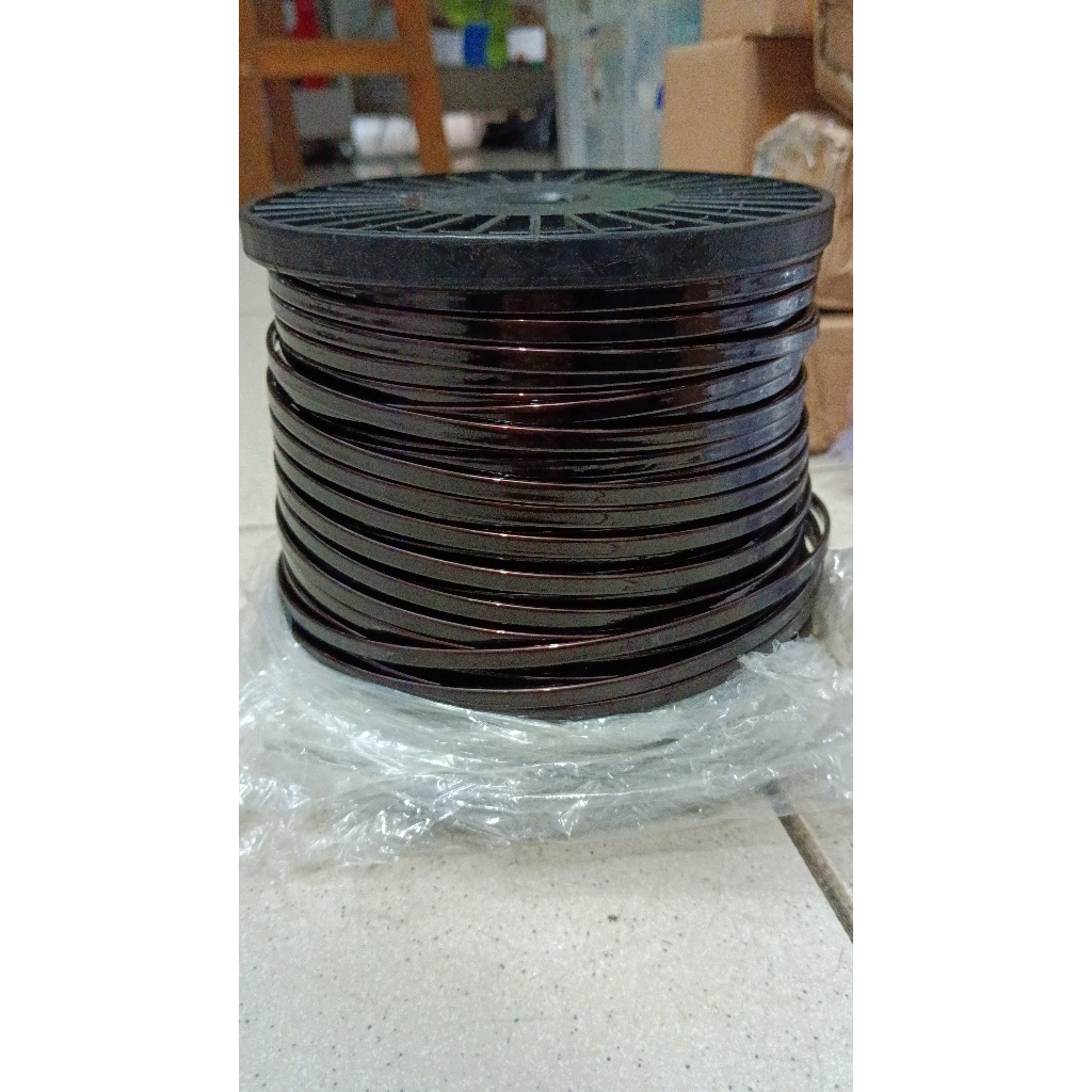 8499 kawat enamel email persegi aluminium aluminium 2x5 mm 1meter