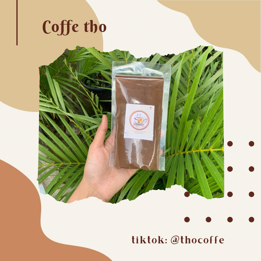 

coffe ط (tho) 85g kopi bubuk asli kopi robusta lampung
