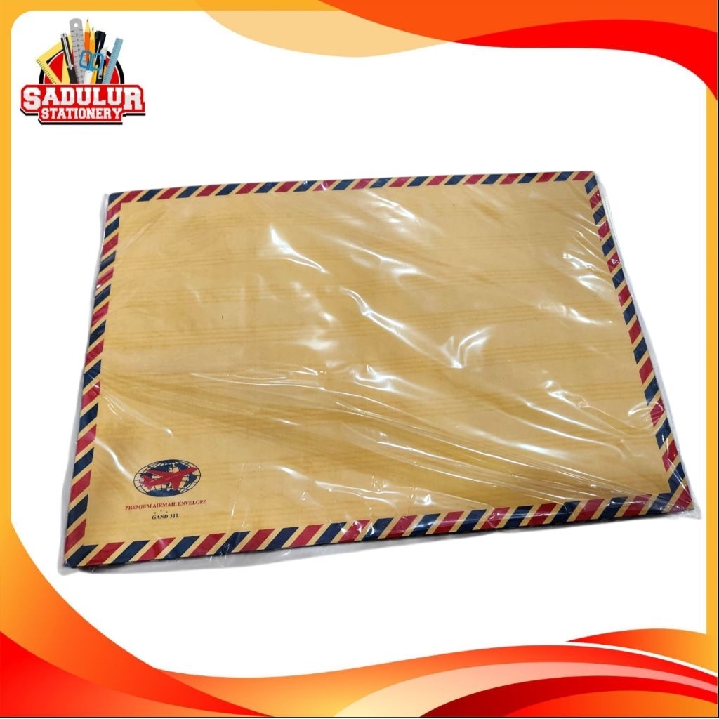 

Amplop lamaran kerja / amplop coklat tali / airmail tali ( per pak isi 10pcs)