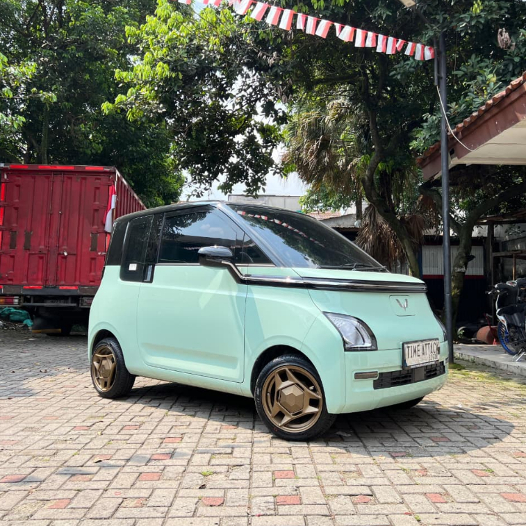 velg dan ban ring 14 murah untuk mobil wuling air ev ring 14 velg hsr telu dan ban zeetex 155 55 r14