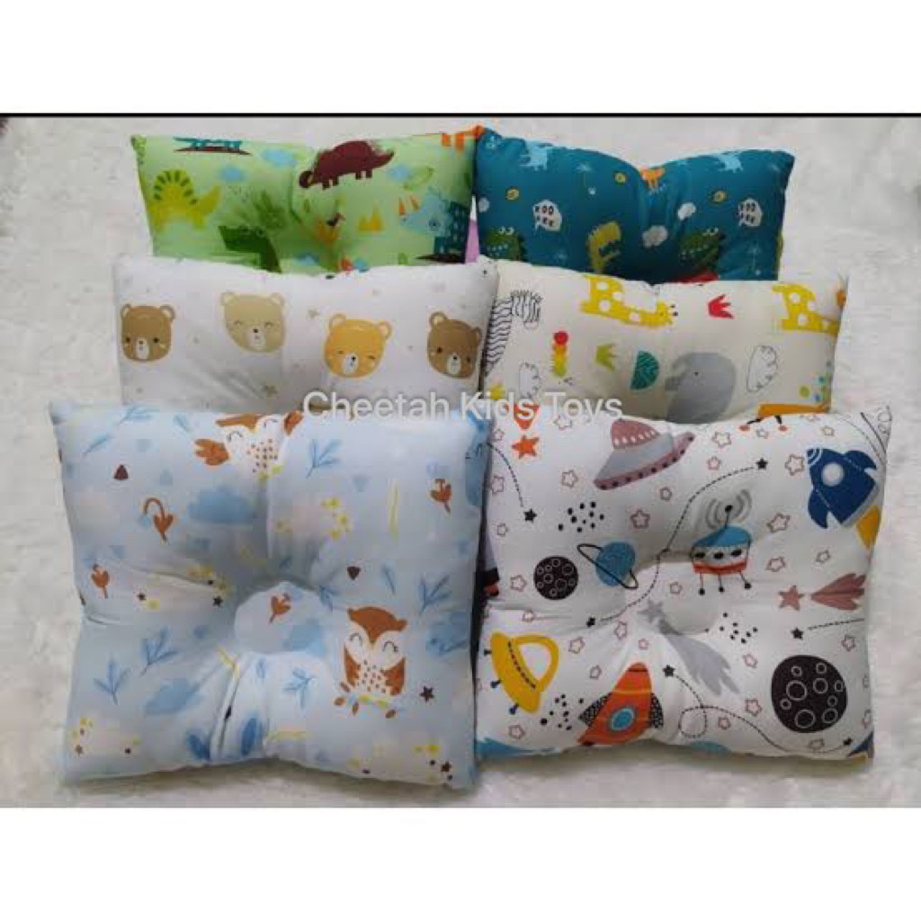 Bantal Bayi Anti Peyang Untuk Usia 0-6 Bulan Bahan Cotton Termurah