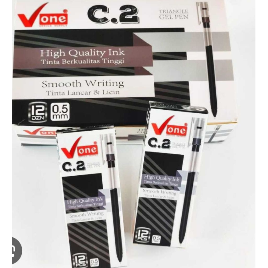 

V-One GEL PEN C2 TRIANGLE BLACK PACK