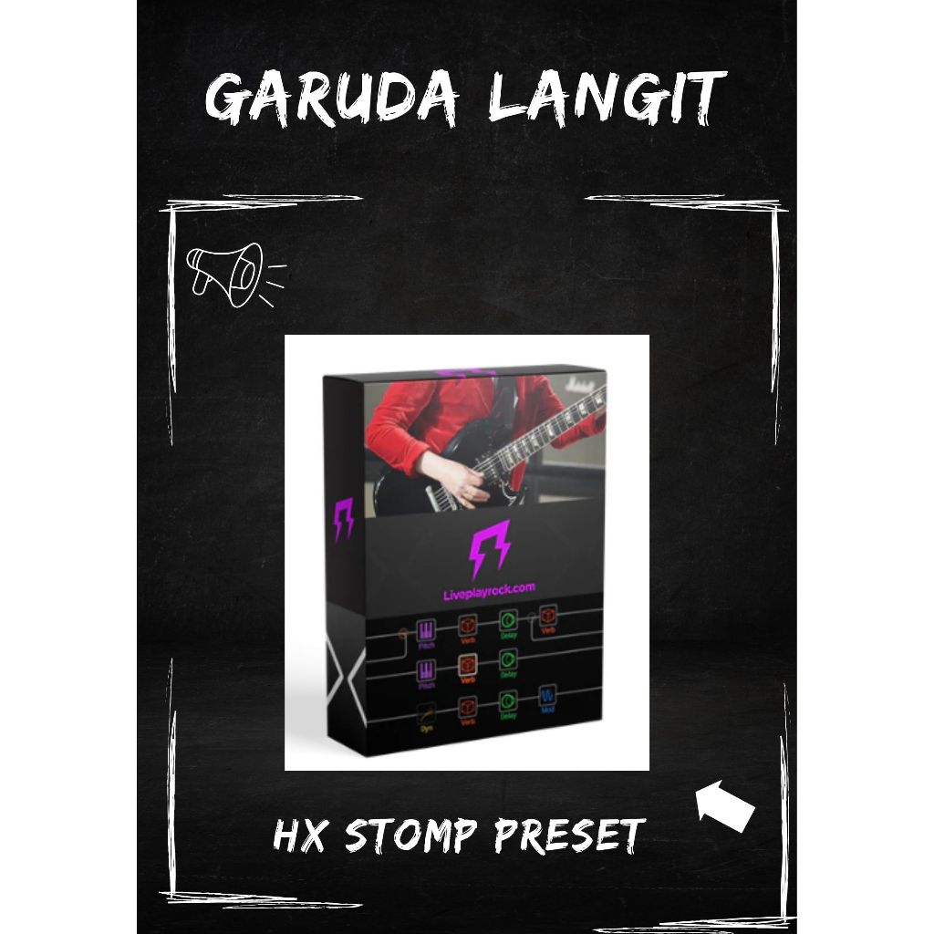 Liveplayrock  ACDC Helix HX Stomp presets