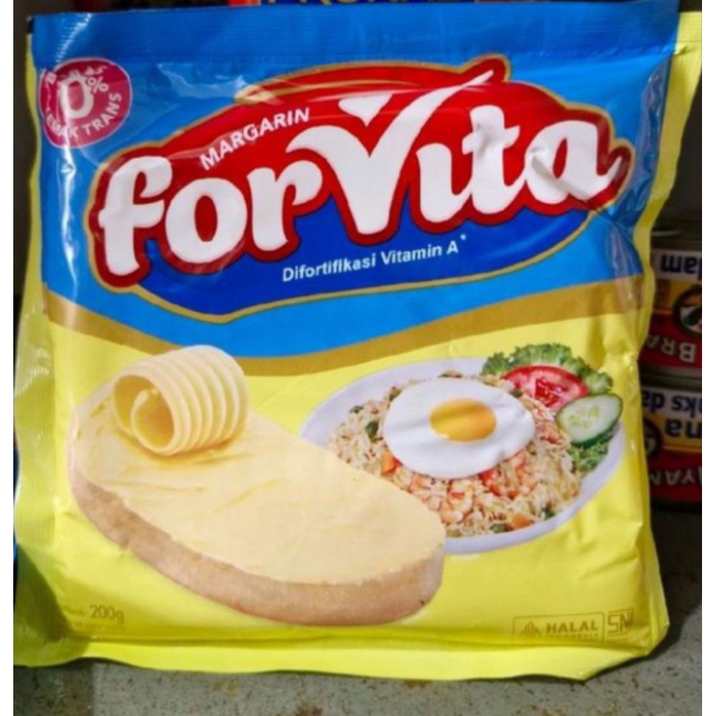 

Margarin Forvita Kemasan 200 Gr