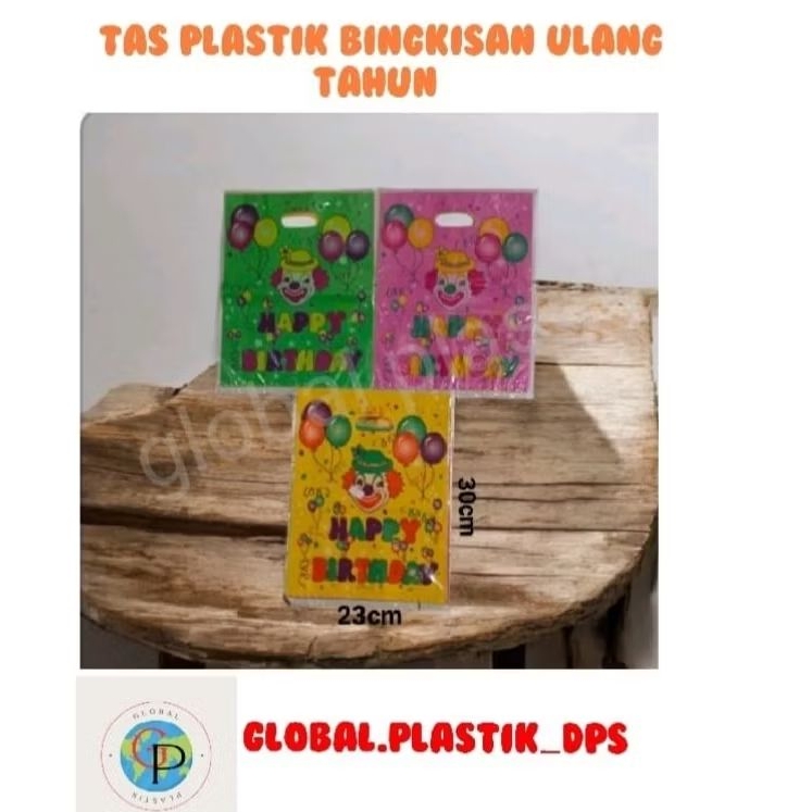 Kantong plastik snack ulang tahun