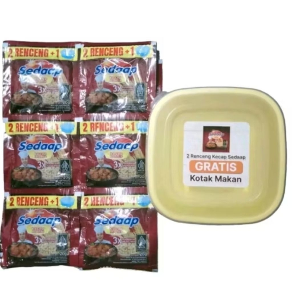 

Kecap sedap shachet 500 (2 Lusin) Renceng