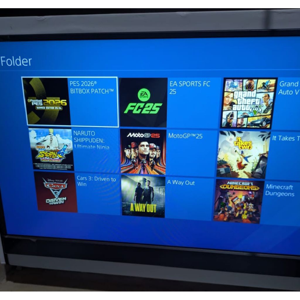 PS4 FAT Hen Game Lengkap Terbaru PES26.