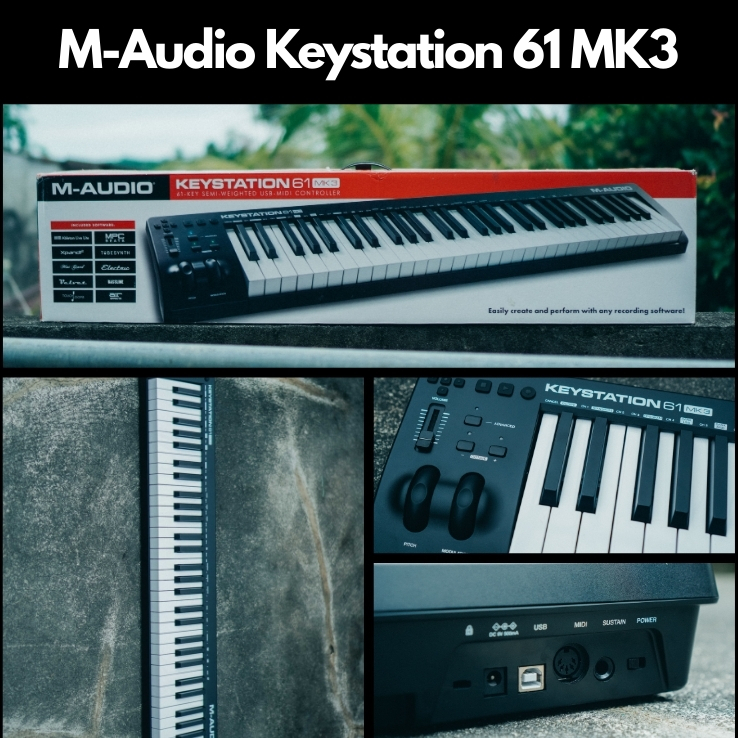 M-Audio Keystation 61 MKIII - Keyboard MIDI Controller / Midi Controller