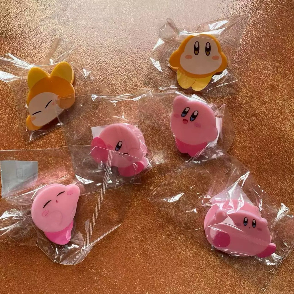 

[PREORDER] Jepitan Acrylic Kirby – Clip Imut untuk Catatan & Foto ❤️