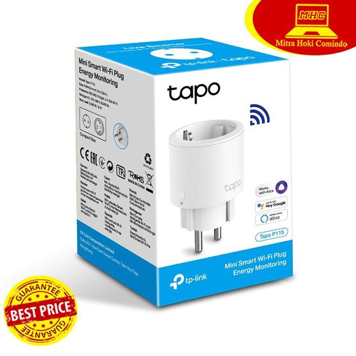TP-Link Tapo P115 Mini Smart Wi-Fi Socket Energy Monitoring