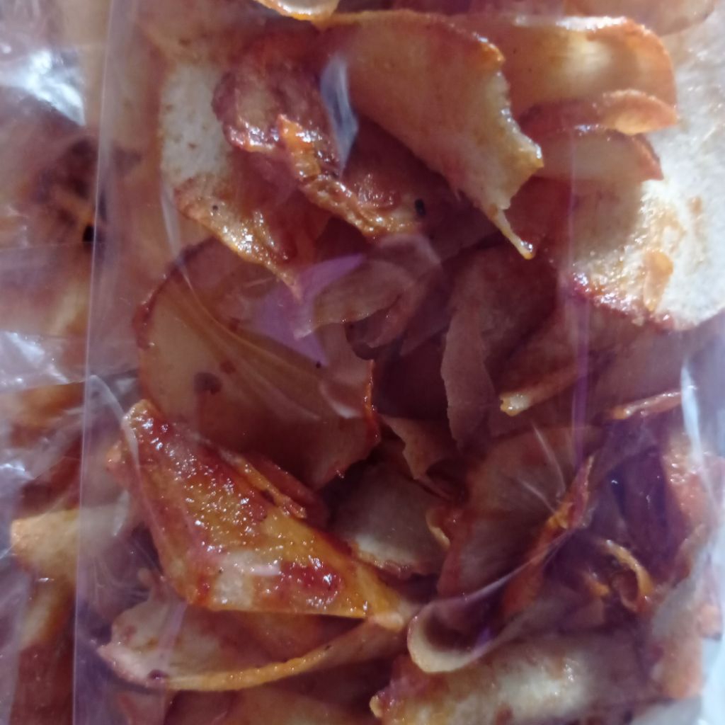 

keripik singkong pedas manis keripik singkong balado gurih renyah dan enak