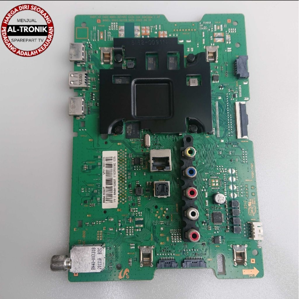 MAINBOARD TV LED SAMSUNG 43 INCH MODEL UA43T6500AK MODUL MB MAIN BOARD UA43T6500 UA 43T6500