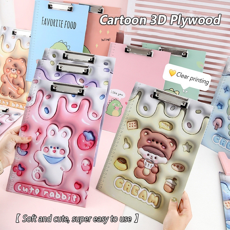 

Papan tulis kartun A4 dengan klip / klip karton