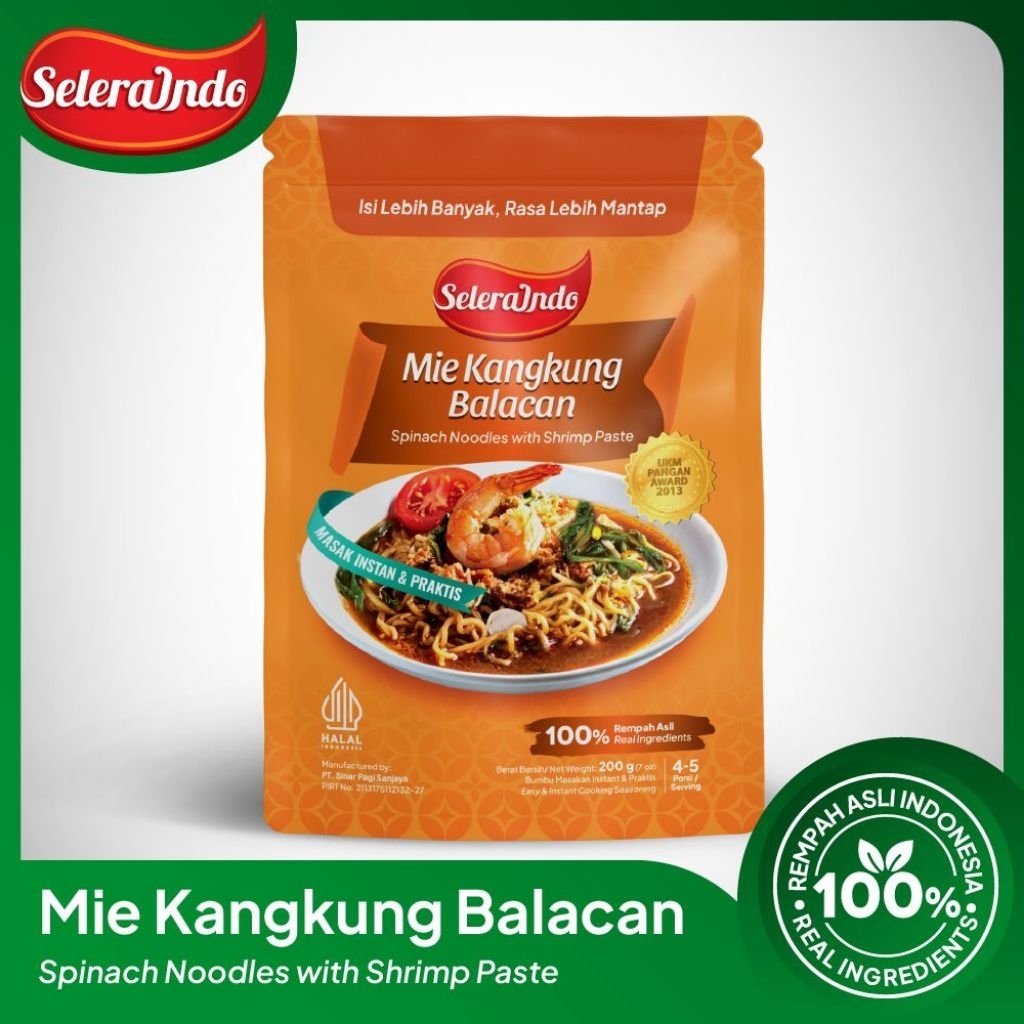 

Selera Indo Mie Kangkung Balacan