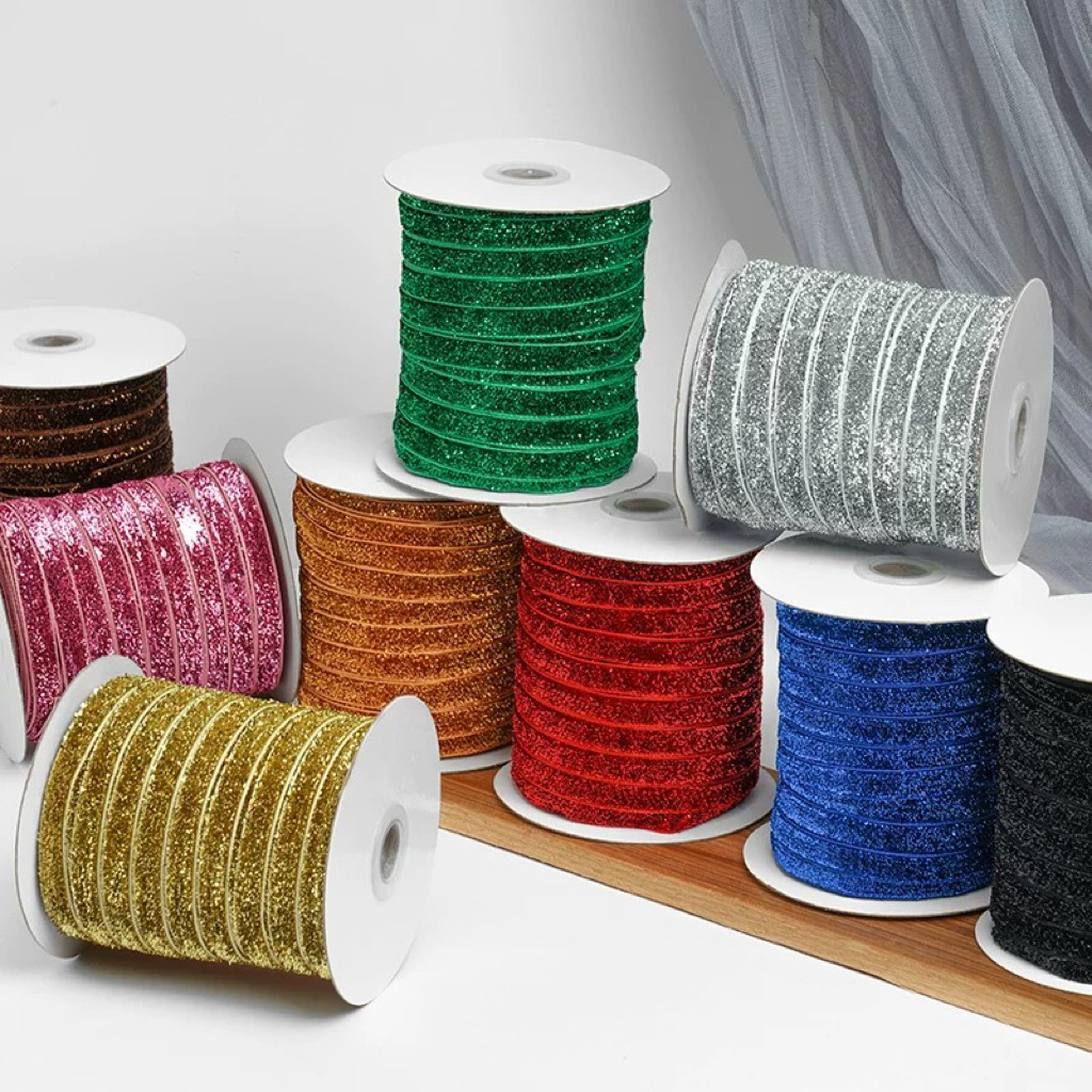 

Pita Bludru / Beludru Premium Per Roll 50 Yards 3/8 Inch