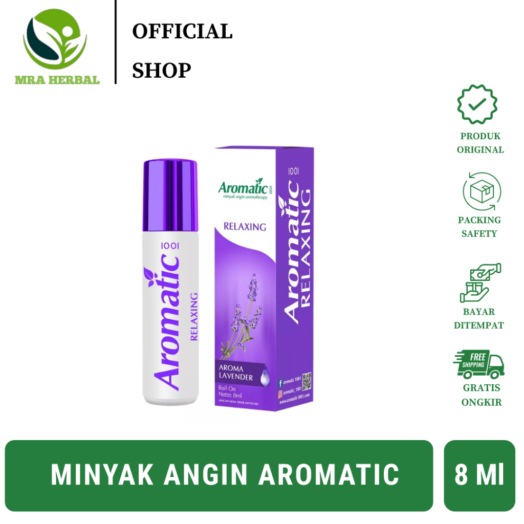 Minyak Angin Aromatic 1001 | Minyak Aromatic | Aromatic Minyak Angin Aromatherapy