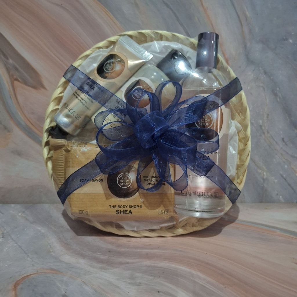 TheBody Shop Shea body mist gift paket seserahan kado murah lengkap
