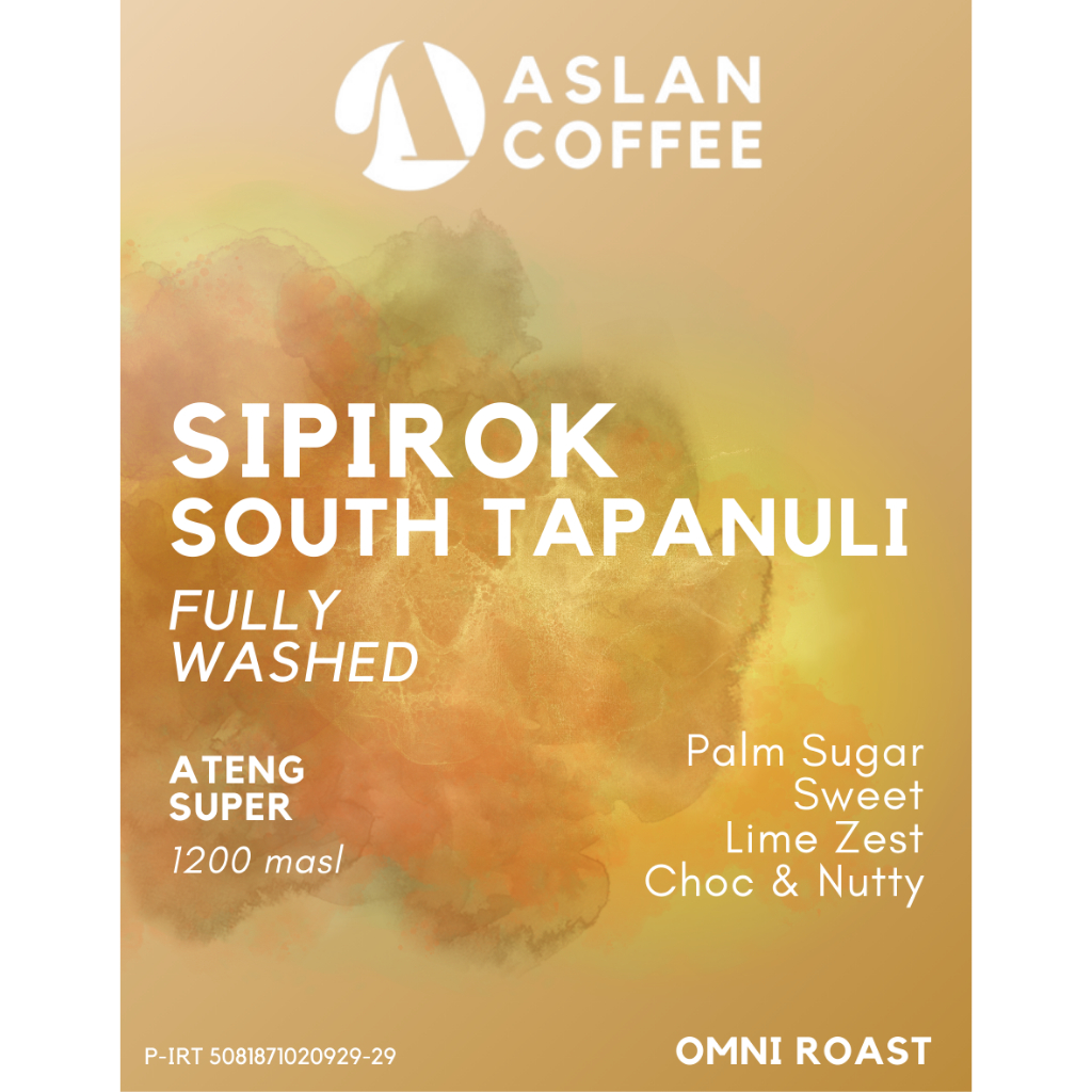 

Biji Kopi Arabica Sipirok South Tapanuli Fully Washed - Aslan Coffee