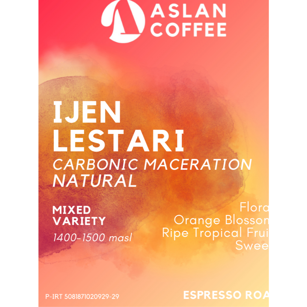 

Biji Kopi Arabica Ijen Lestari CM Natural - Aslan Coffee
