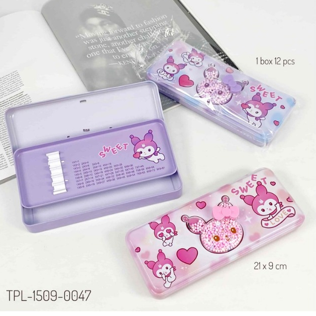 

Tempat Pensil Karakter 2 Susun bubble foam / Kotak Pensil Karakter Pensil Case Kuromi anak sekolah