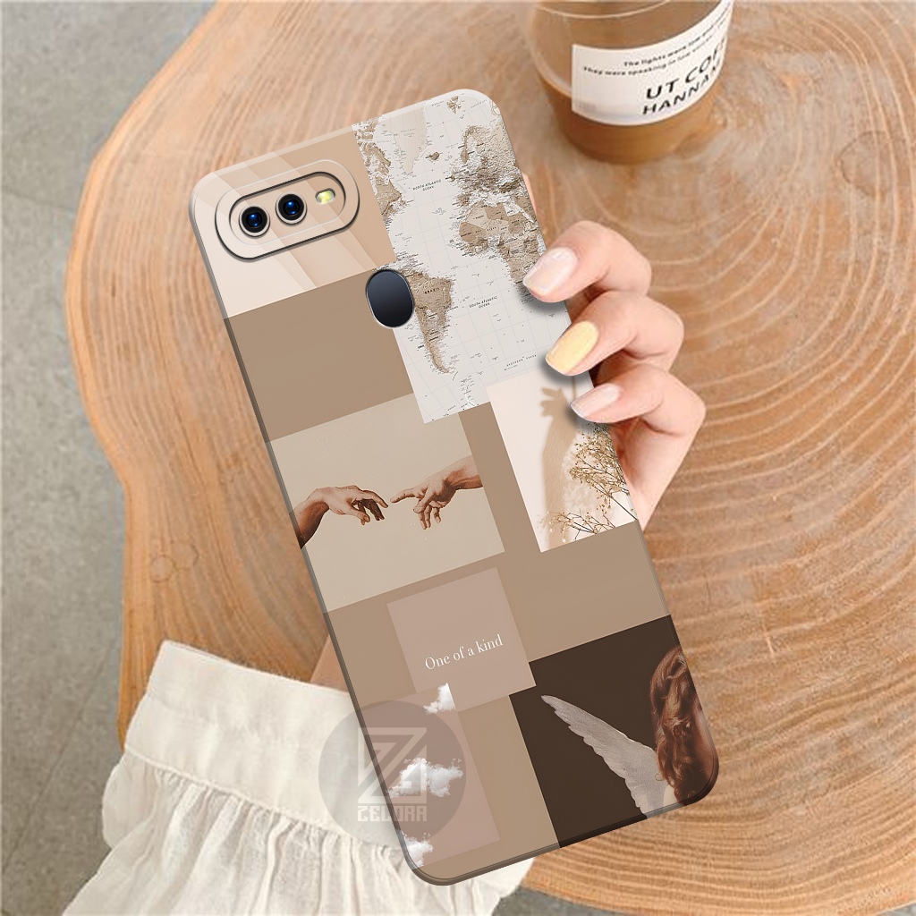 Case Oppo F9,F9 Pro - Fashion Case Aesthetic - Softcae Oppo F9,F9 Pro - Pro Camera - Casing Oppo F9,