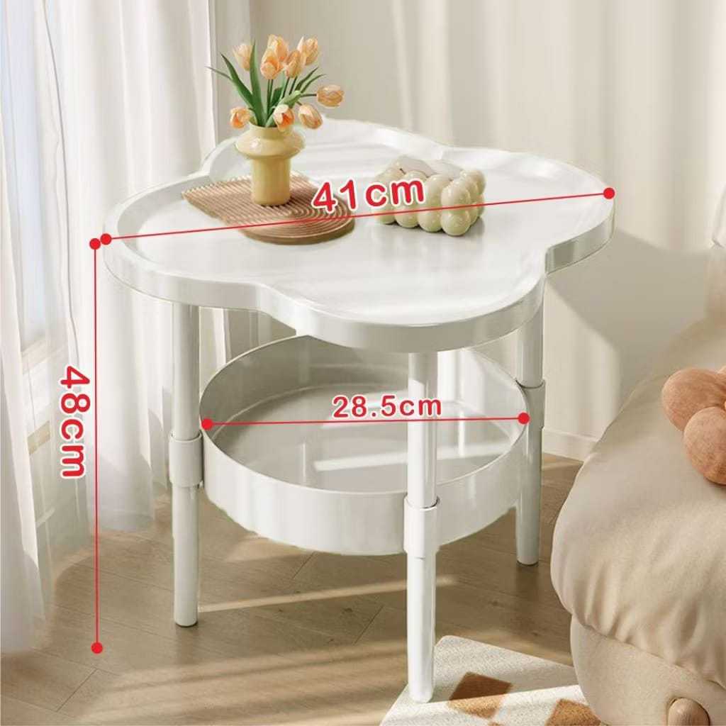 Meja Kecil Ruang Tamu  Kamar Meja Samping Sofa Kreatif Meja Kopi Meja Samping Minimalis Bahan Plasti