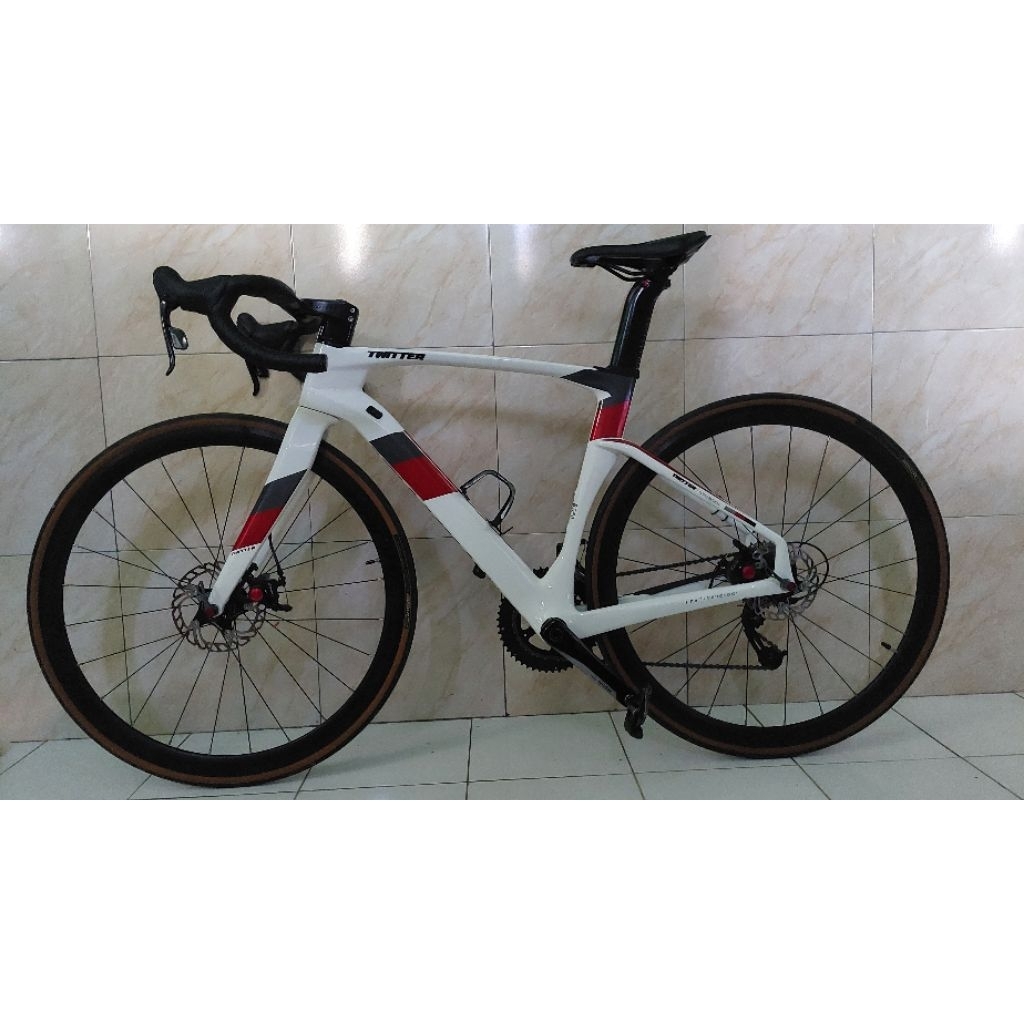 sepeda balap roadbike twitter cyclon pro