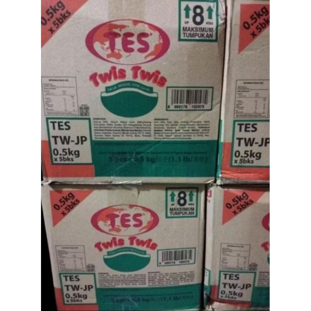 

Twis Corn Jagung/Twis Twis Jagung Panggang1Pack 500gr. DOMINATOR SHOP