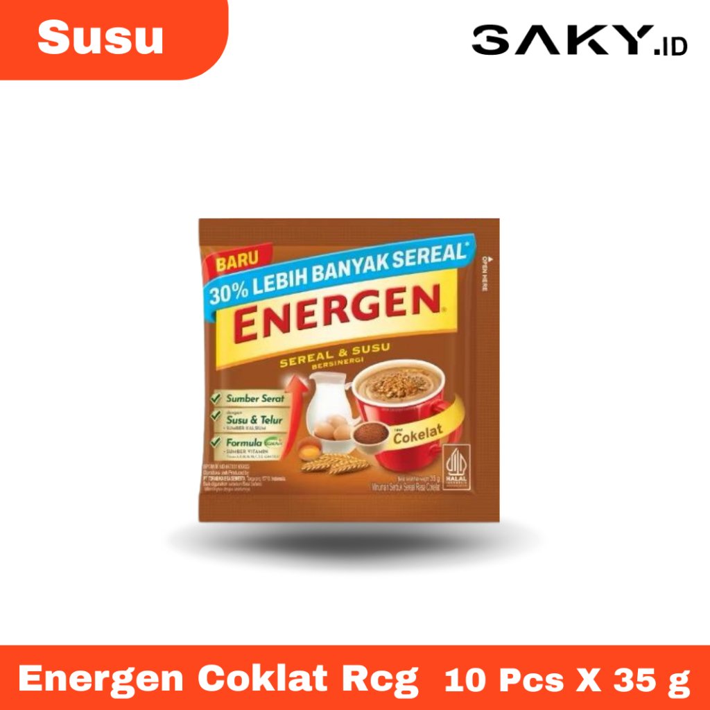 

ENERGEN Sereal 10 Pcs / Energen Sereal Renceng