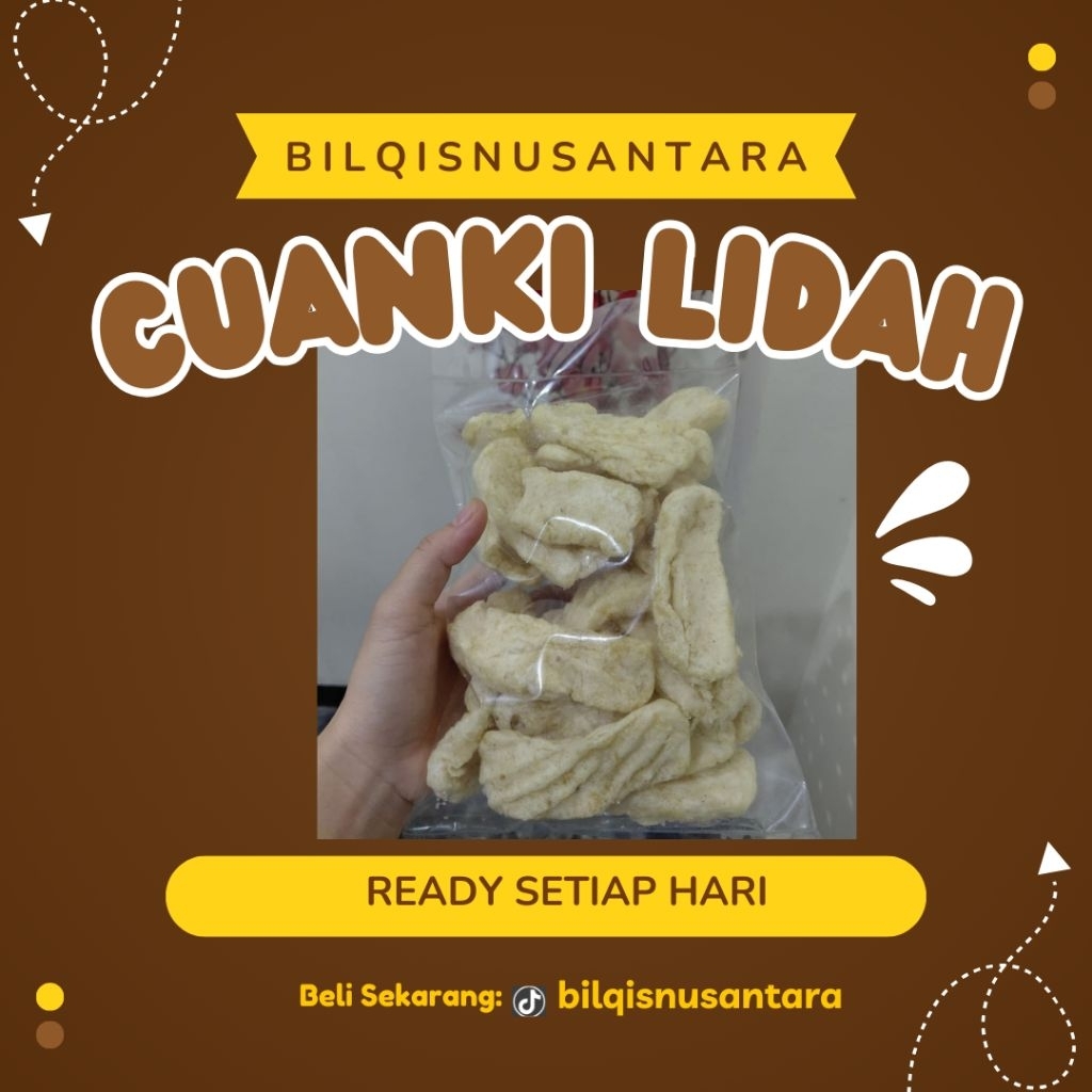 

Cuanki Lidah kemasan 250 gr