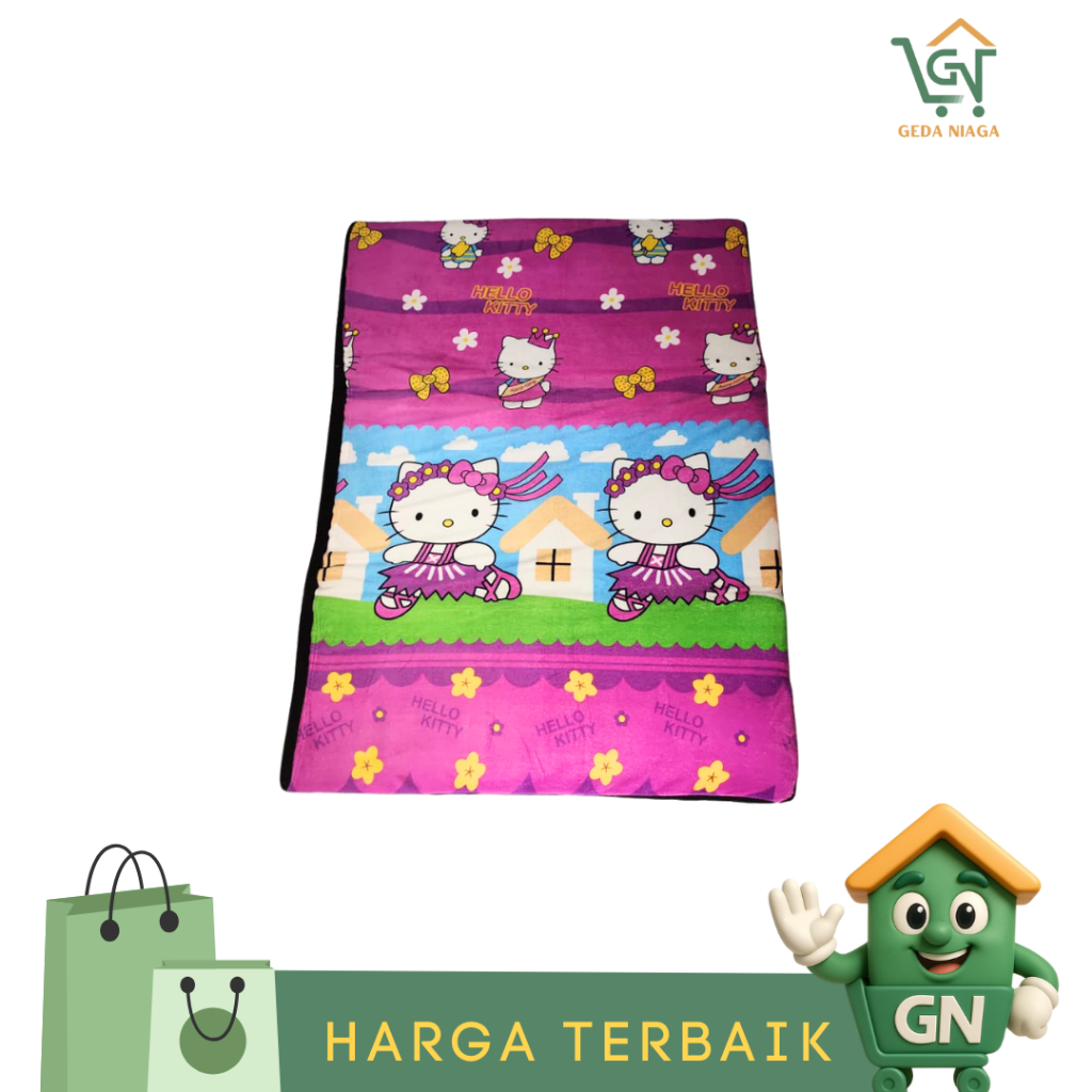 KASUR LANTAI BULU RASFUR MOTIF KARAKTER LUCU