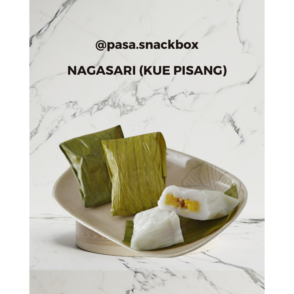 

Kue Pisang Nagasari - PASA Snack box Jajanan pasar tradisional, Snack meeting, Arisan, Hampers