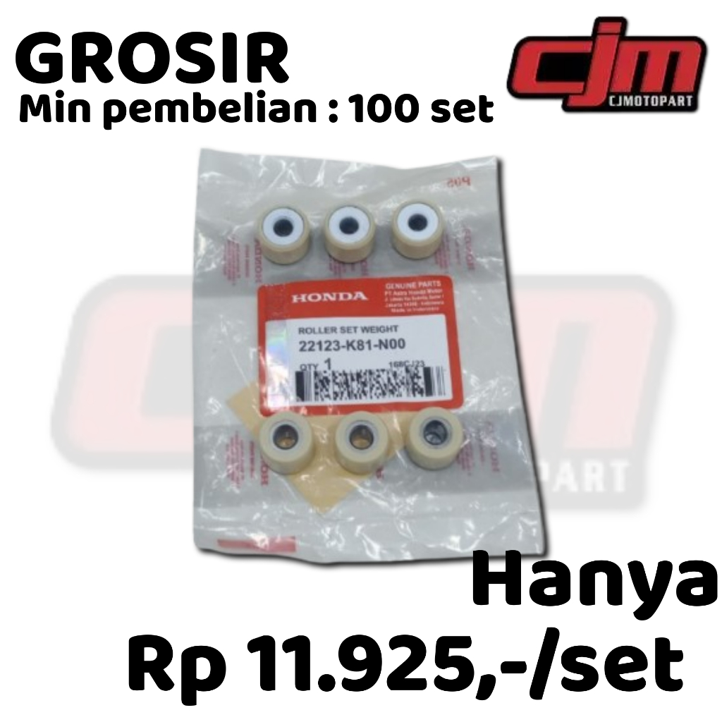 ROLLER WEIGHT SET SCOOPY ESP