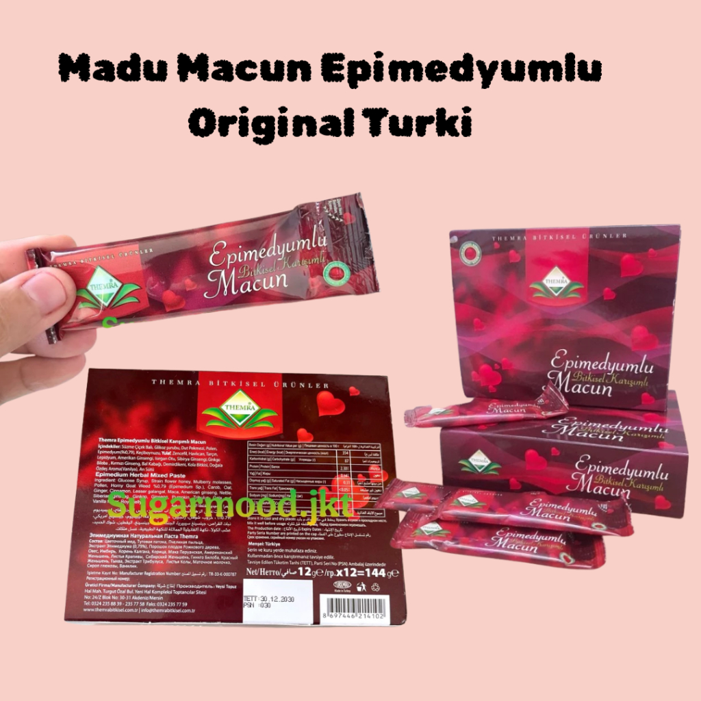 

Madu Macun Wonderfull dan Epimedyumlu Honey Sachet Turki