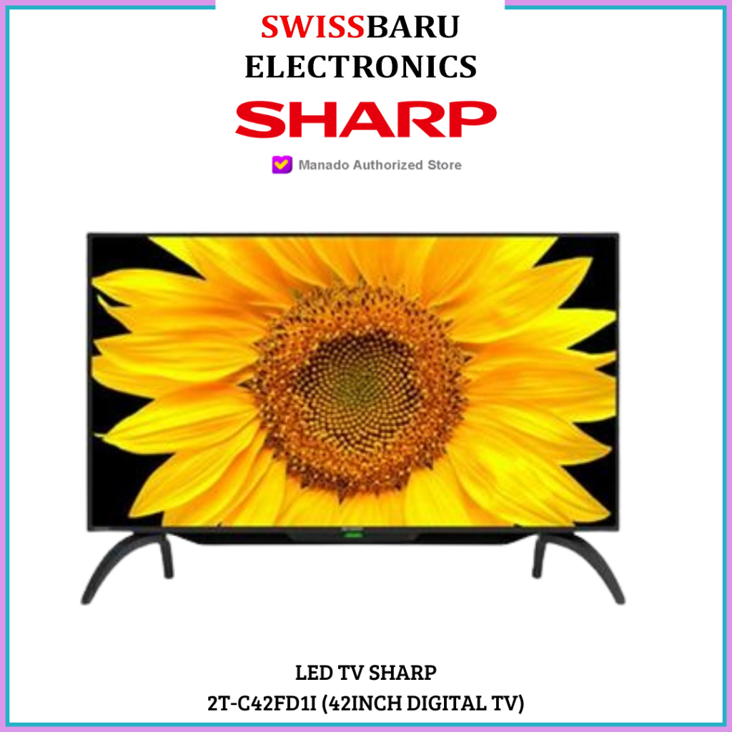MANADO - LED TV SHARP 2T-C42FD1I (42INCH DIGITAL TV)
