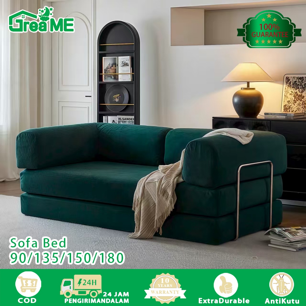 Sofa Bed Lipat Minimalis/Sofa Bed/Sofa Bench/Sofa 3 Seater/Storage Box Sofa/1.5M sofa/sofa tempat ti