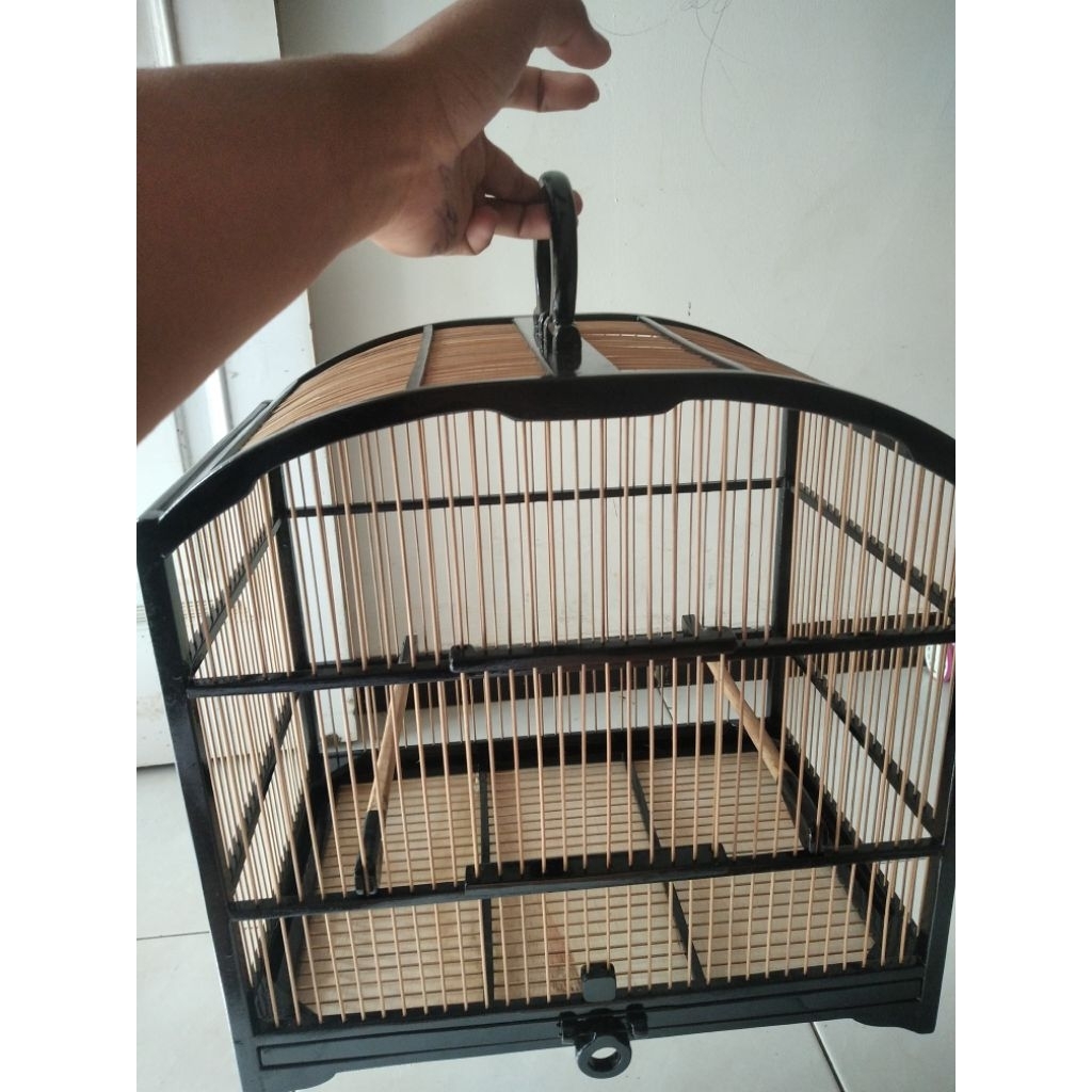 MENTAHAN SANGKAR JINJING Belum dempul belum cat