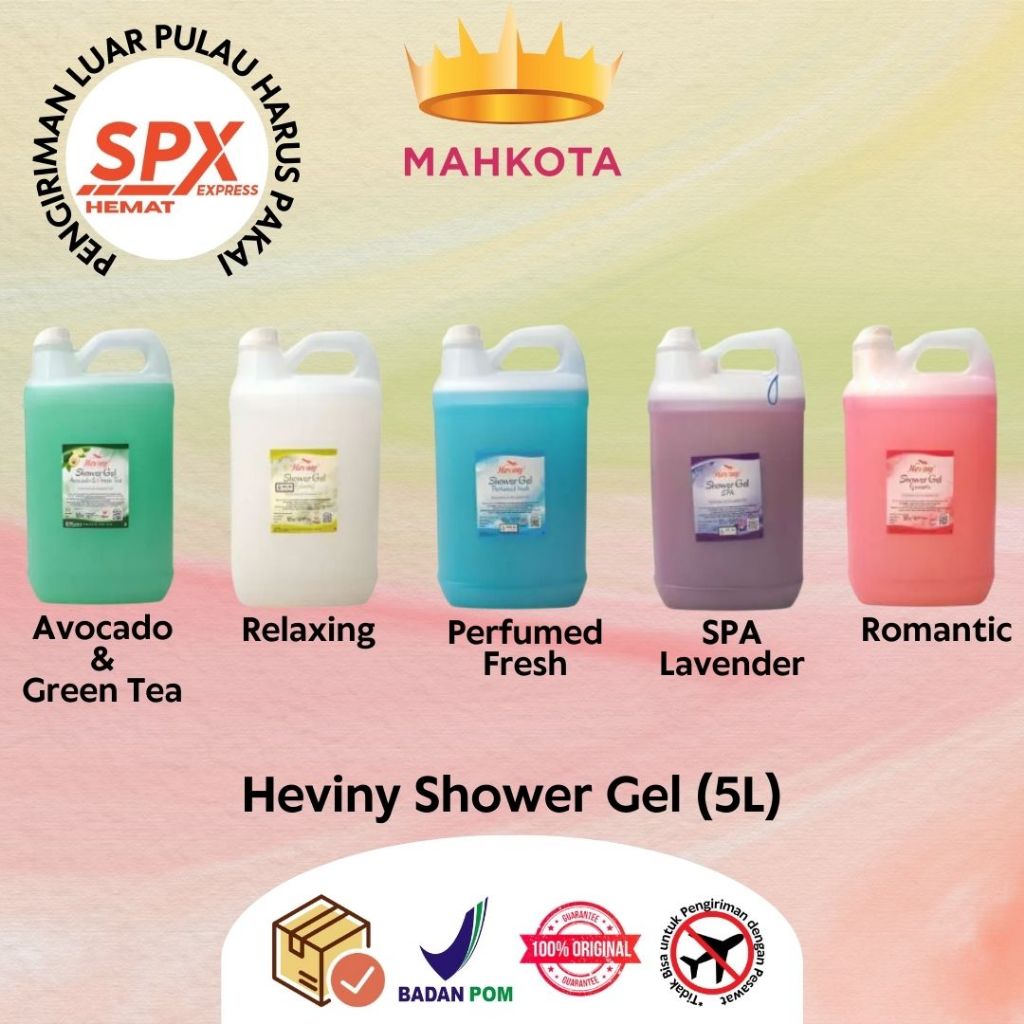 ** Mahkotacosmetik ** Heviny Shower Gel (5L)