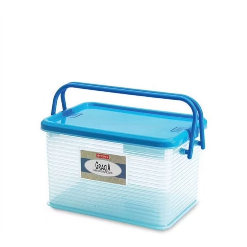 Lion Star Kotak Penyimpanan Gracia Box Kotak Jinjing Bahan Plastik