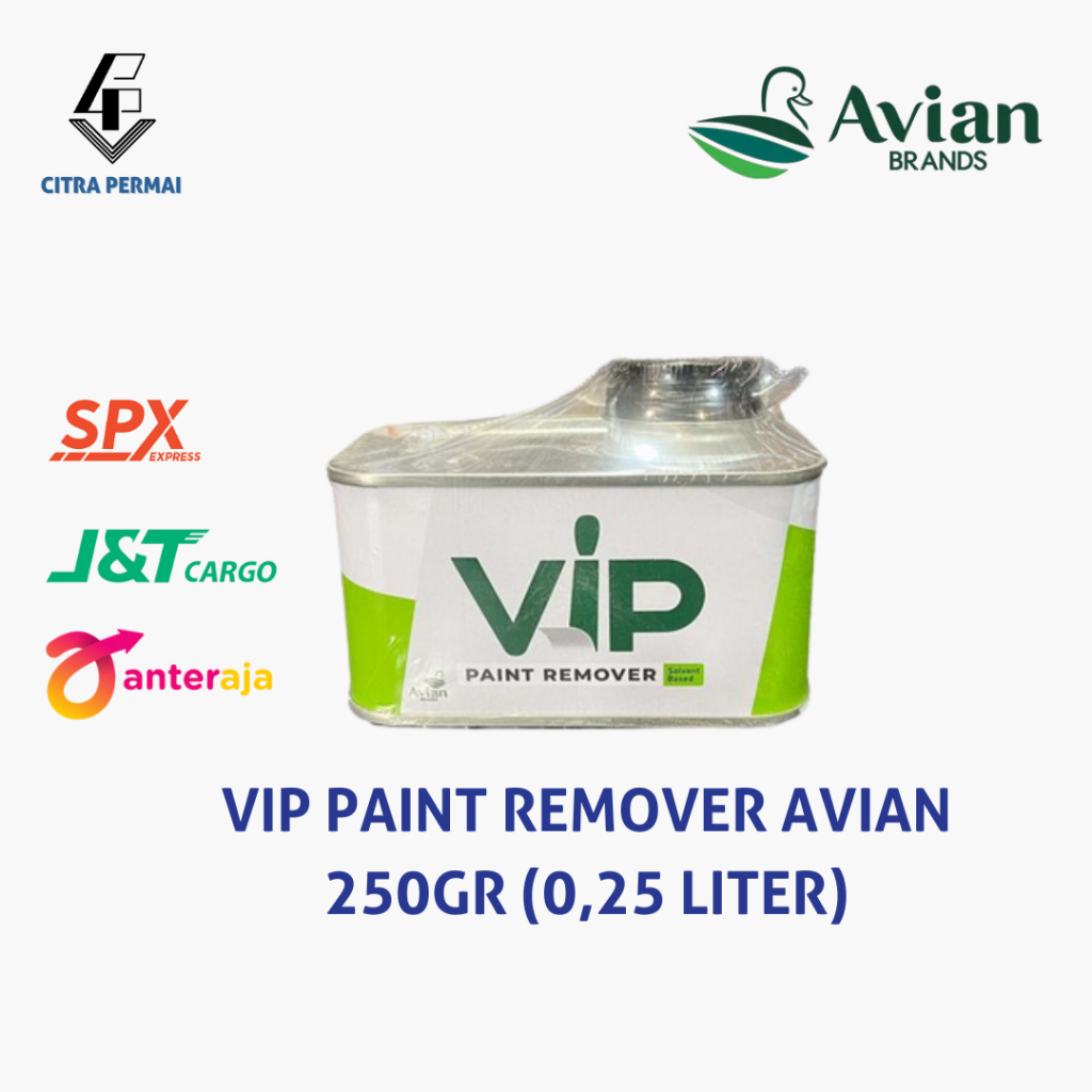 VIP PAINT REMOVER 250GR (0,25 LITER) / VIP REMOVER PAINT AVIAN