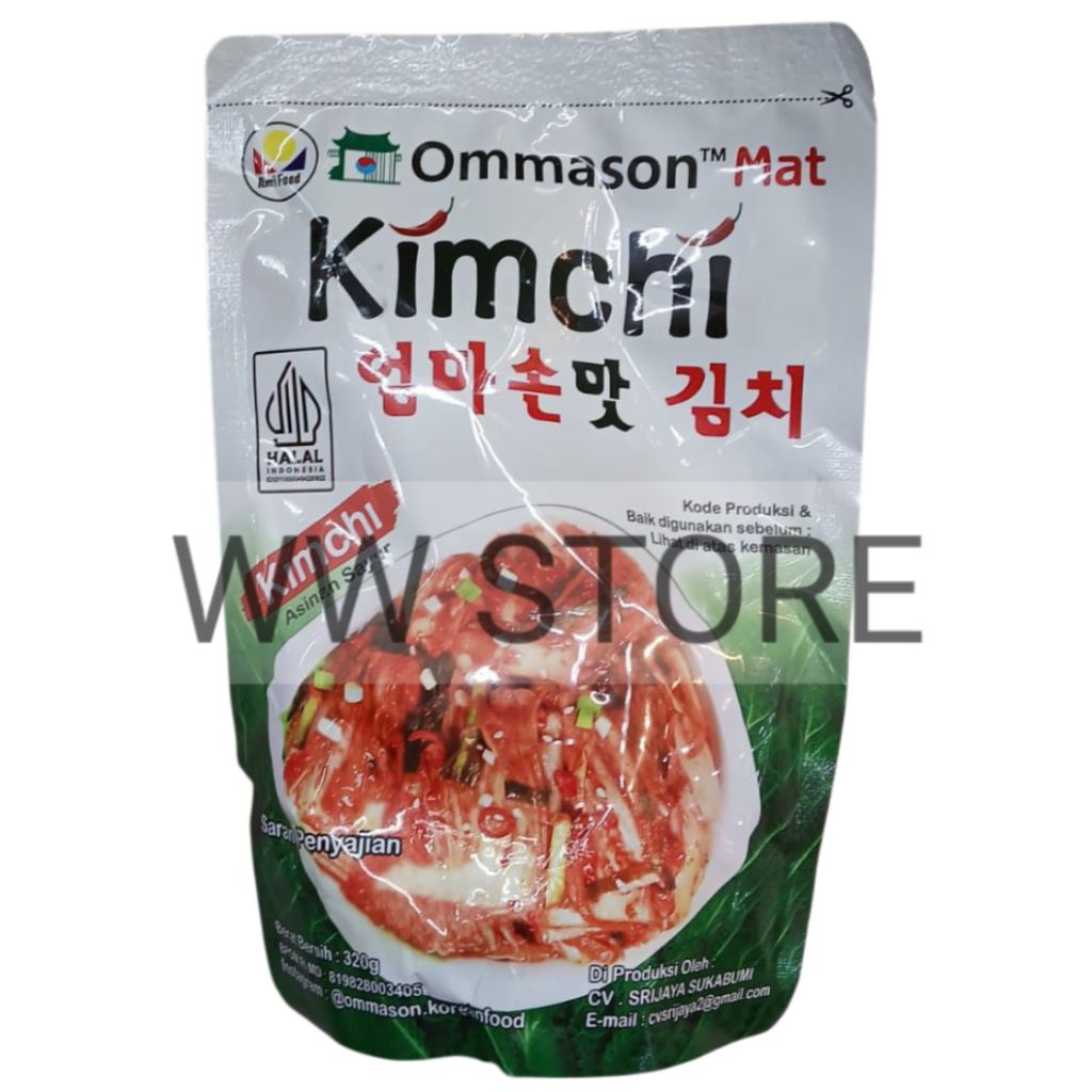 

Asinan sayur ala Korea halal MUI Ilmi Food Ommason Mat Korean style Kimchi 320g
