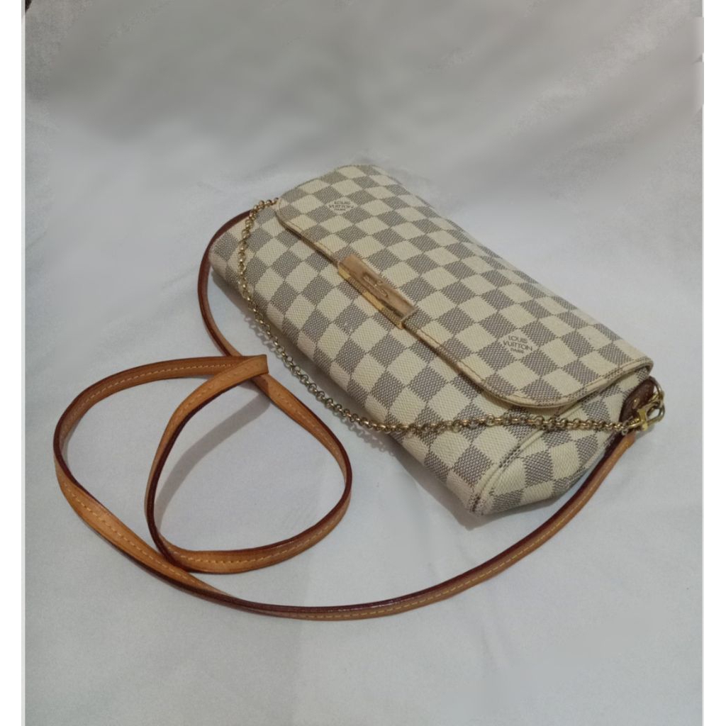 LV Favorite MM Azur 2015 Preloved