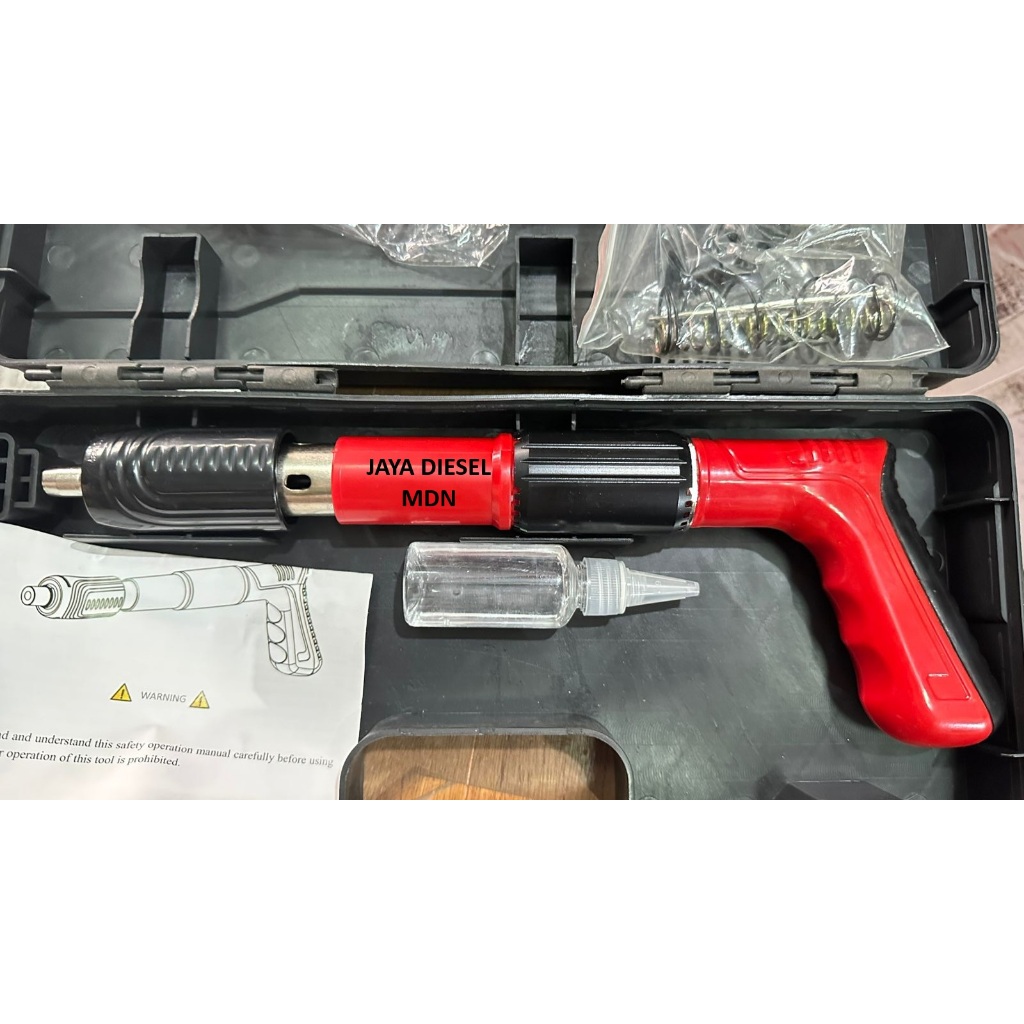 Mini Ramset Gun / Alat Tembak Paku Beton Nail Gun Nailer / STAMPSET GUN SET