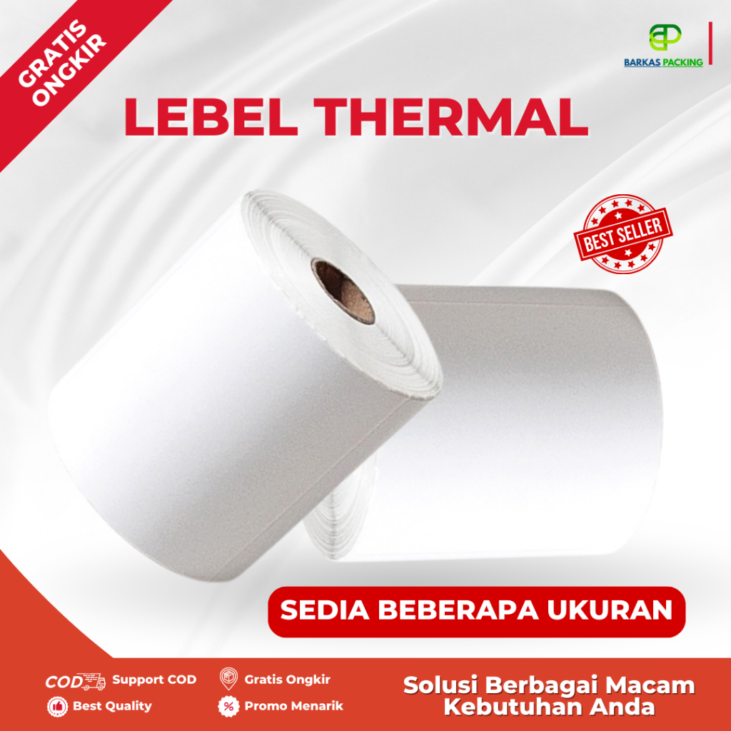 

Kertas Thermal 100mm x 150mm isi 300 & 500 - Kertas Resi Kertas Printer Anti Air Waterproof