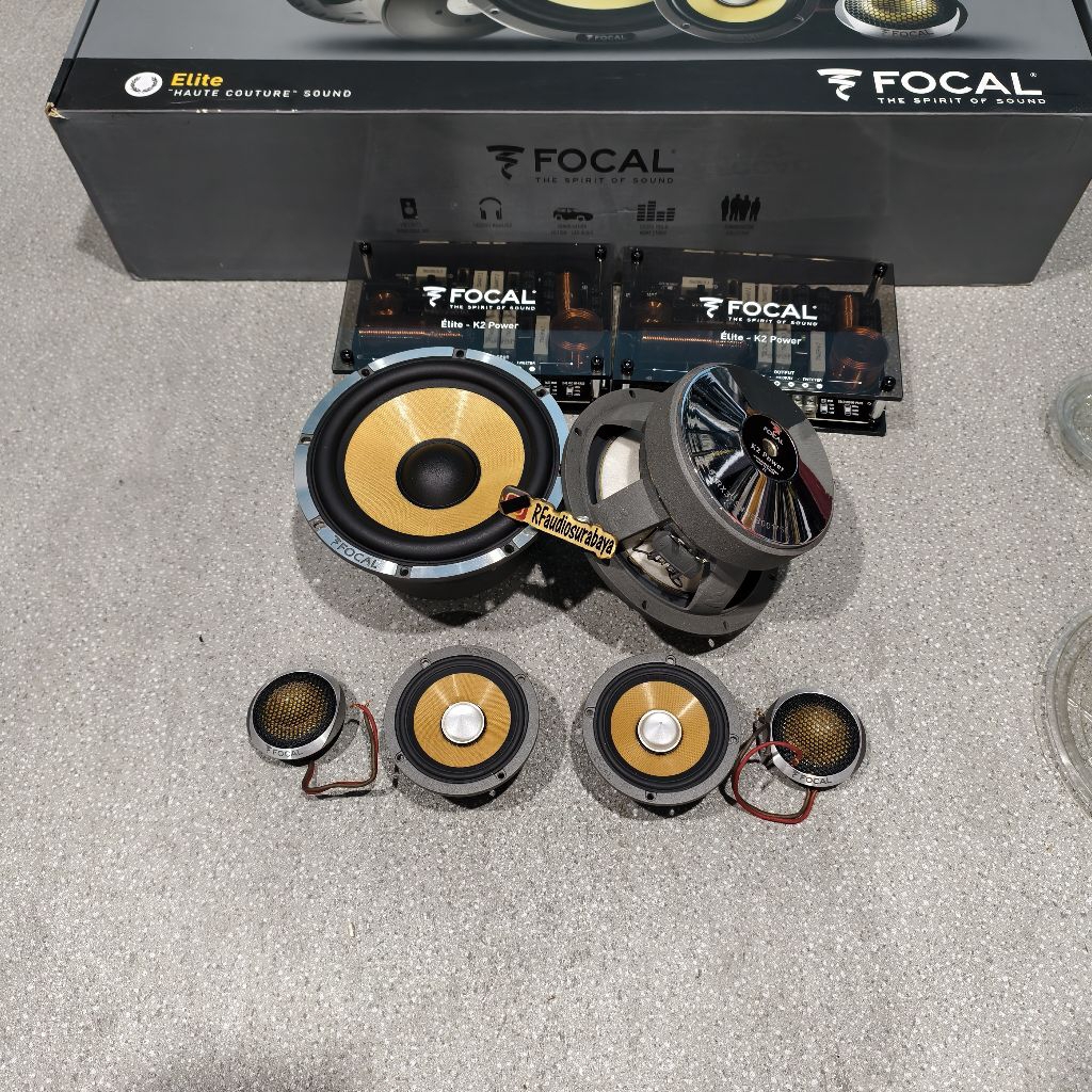 FOCAL KX3 speaker 3 way FOCAL ES 165 KX 3  FOCAL KX  MADE IN FRANCE
